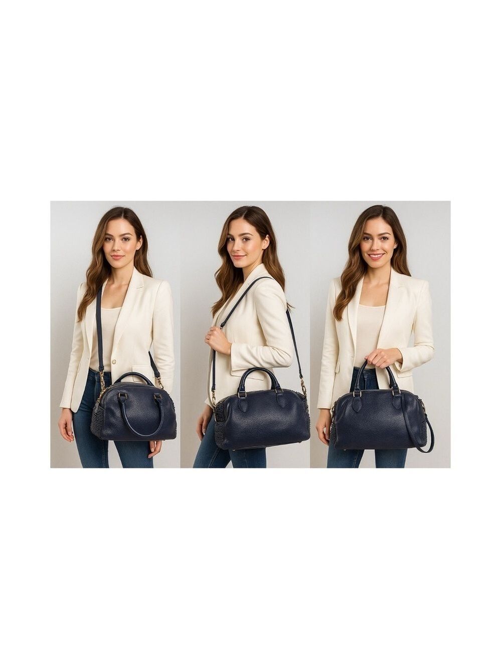 Christian Louboutin Panettone Crossbody Shoulder Bag – Blue